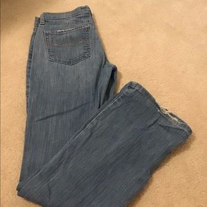 Abercrombie “Emma” stretch 2R denim flare cut